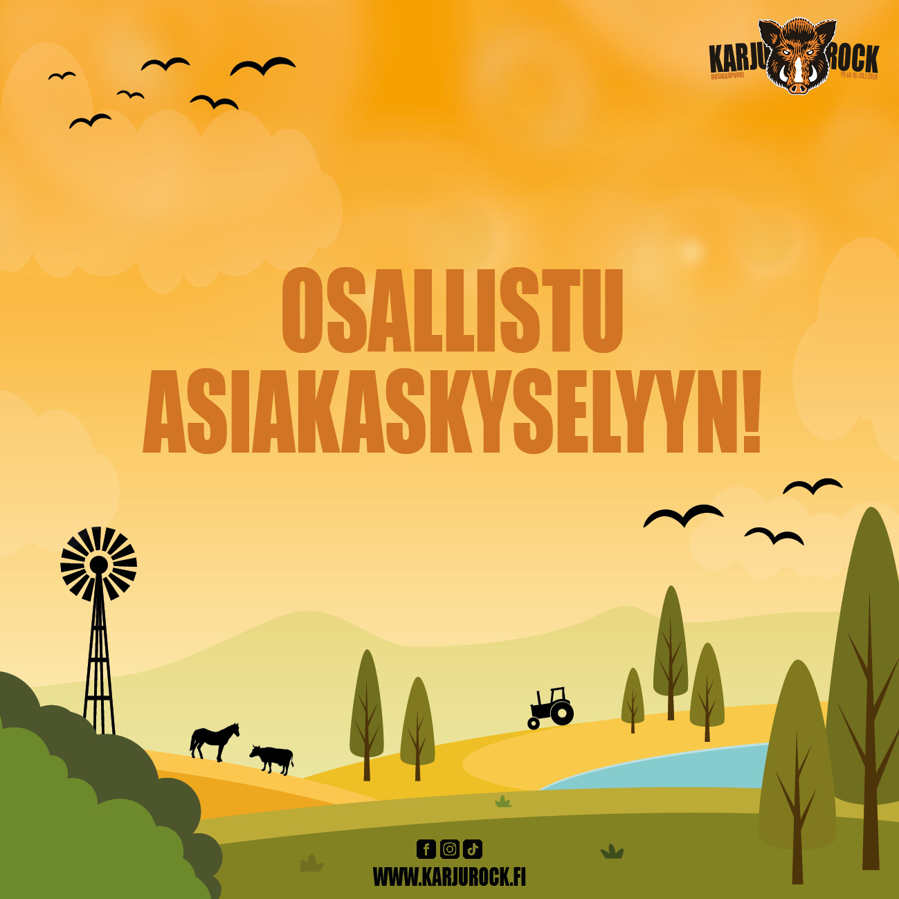 Osallistu asiakaskyselyyn!