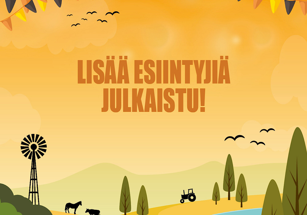 Karjurock-viikonloppu täydentyy upeilla esiintyjillä!