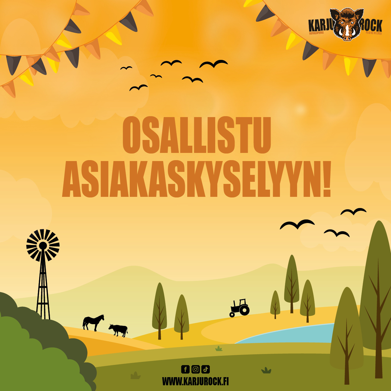 Osallistu asiakaskyselyyn!